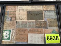 Assorted Gas Stamps & Mileage Rations