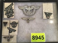 WWII Nazi German Badges, Pins & Insignia