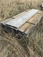Pile of 1"x6"x8' lumber (72 pcs)