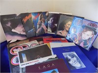 15 Assorted Rock LPs