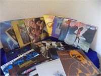 17 LPs 15 Assorted Rock 2 in Unmatched Jacket