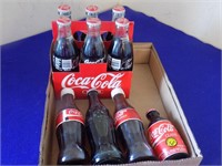 Flat Full Coke Bottles