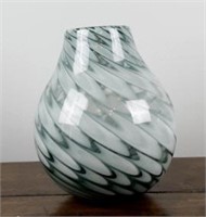 Hand-blown Glass Art Vase