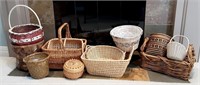 Huge 12 Piece Basket Collection