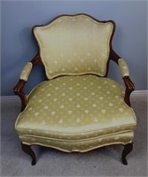 Bee Print Arm Chair