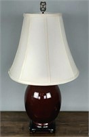 Ceramic Lamp with Shade