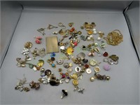 Large lot of earrings - clips & pierced!