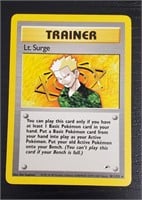 99-00 Pokemon Trainer Lt Surge 10/132