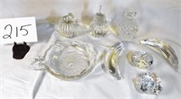 Lead Glass Crystal Fruit items - "Beyer"