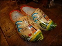 Hand Painted Dutch Wood Shoes