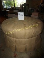 Oversize Rolling Hassock Chair