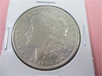 1901 - O Morgan Silver Dollar