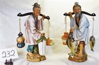 Asian Man & Woman Figurines