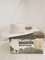 Resistol Cattleking Size 6.5, Brim Size 3-3/4