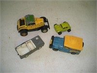 (4) Die Cast Cars   Longest 5 Inches