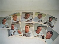 1971 Pirates Baseball Prints  8x10 Inches