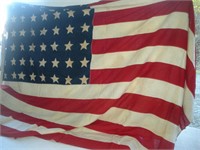 American Cloth Flag - 48 Stars  54x92 Inches