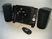 Coby CD Player & Speakers W/Remote