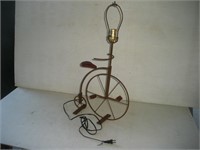 Metal Bicycle Lamp   27 inches Tall