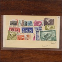 Germany Stamps 20 WWII Local Overprints, interesti