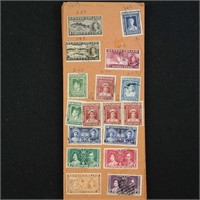 Newfoundland Stamps Mint/Used on Pages