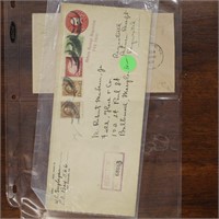 US Stamps 10 Covers Special Delivery & Registered