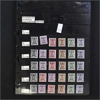 Belgium Stamps Precancel Collection
