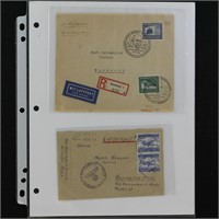 Germany Stamps 5 Cover incl Feldpost, interesting