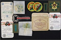 Boy Scouts Patches and Pins & Cards collection