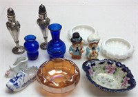 ASSORTED, COBALT BLUE, SALT & PEPPER SHAKERS,