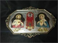 3-Dementional Sacred Heart Plaque