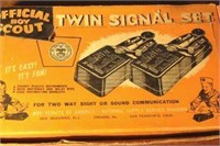 Official Boy Scout Twin Signal Set