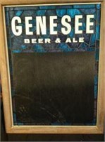 Gennessee Beer & Ale Black Board