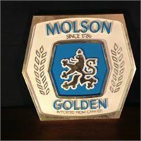 Molson Canadian Beer Sign - Canadian Import