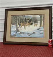 Ronald Louque Deer Wall Art Number 110/950