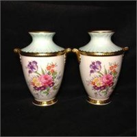 Paragon Fine Bone China Vases (2)