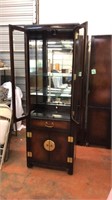 Beautiful Display/ Curio Cabinet Lights Up