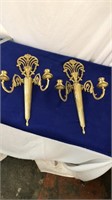 Pair of Brass Wall Sconce