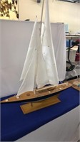 Wood Sailboat