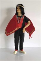 Native Doll with Display Stand