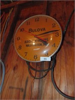 Bulova Hagel Jewelers Electric Clock