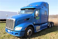 2013 PETERBILT 587 TANDEM AXLE HIGHWAY TRUCK