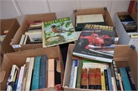 (4) Boxes of Books