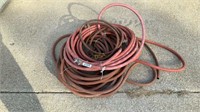 Miscellaneous 1" Air Hose, Assorted Lengths