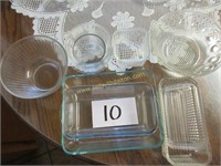 Glassware lot - bowls -dishes