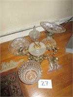 7 piece glass lot