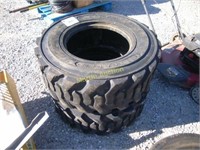 skid loader tires (2)