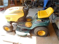 Yard Man Riding Mower, Auto Drive, 17 HP,