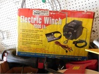 Chicago Electric 2,000 lb. Electric Winch