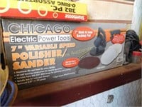 Chicago Electric 7" Variable Speed Polisher/Sander